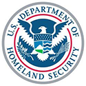 United States Department of Homeland Security logo.